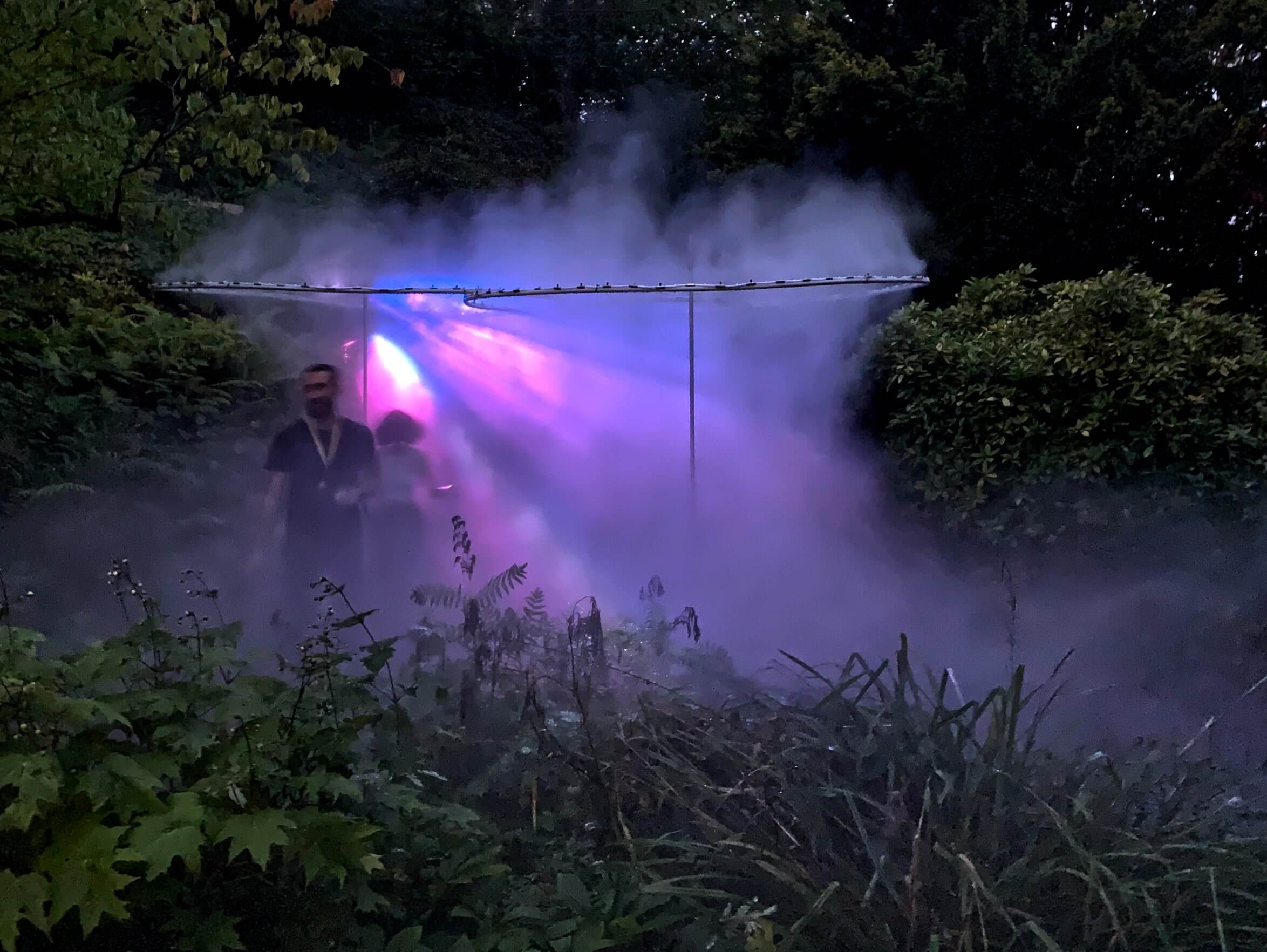 HOXAR-STUDIO Cloud Mist Architecture - Zurich - Sensory Dialogue Installation.