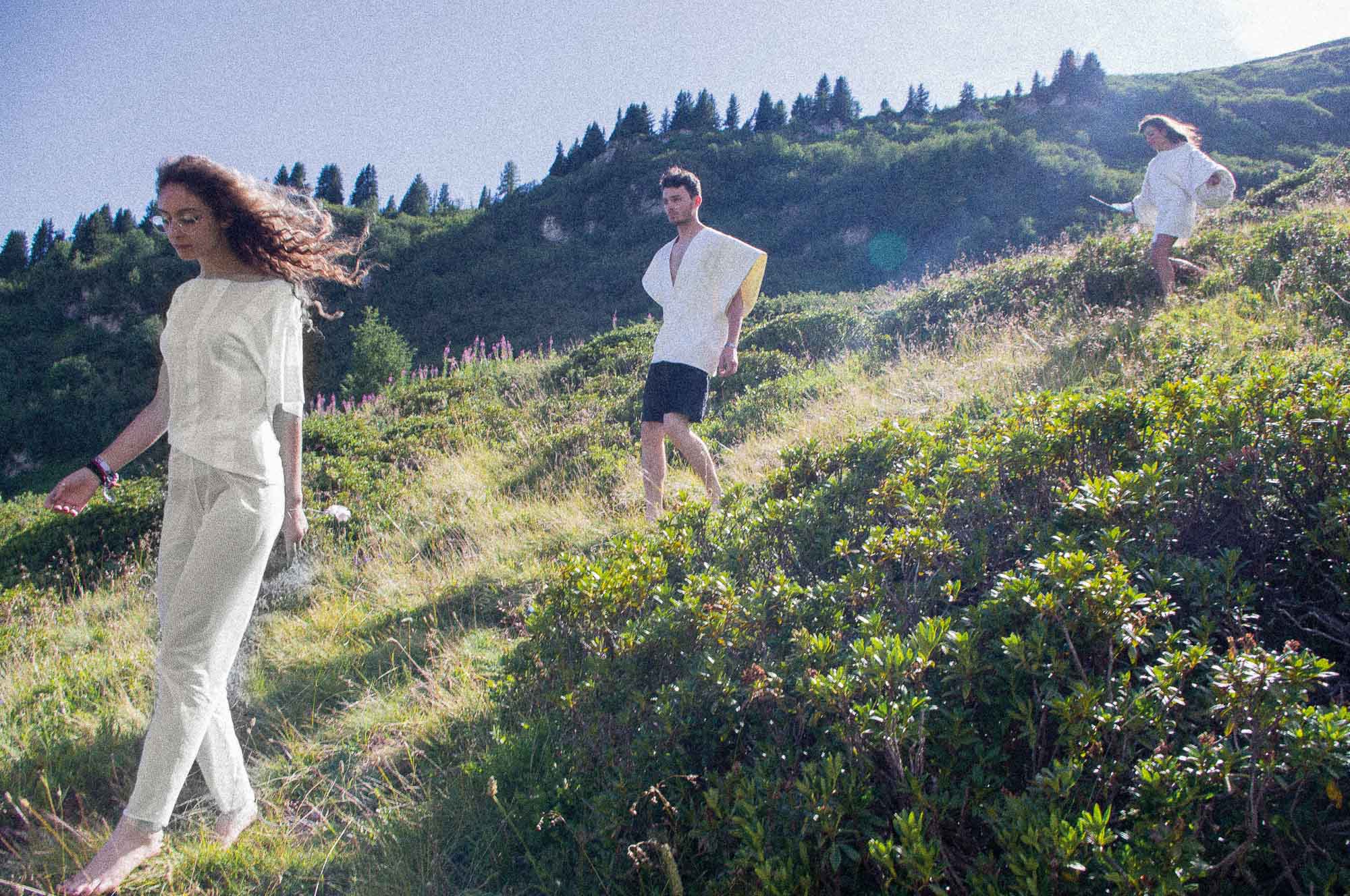 Runway defile at EASA Villard Workshop fashion show.