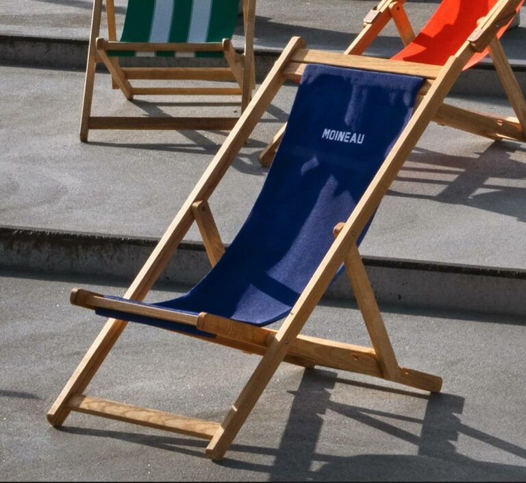 Relaxing Deckchair at Rooftop Bar Perchoir Lausanne