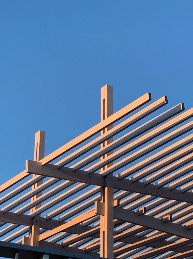 Sustainable Pergola Design at Rooftop Bar Perchoir Lausanne