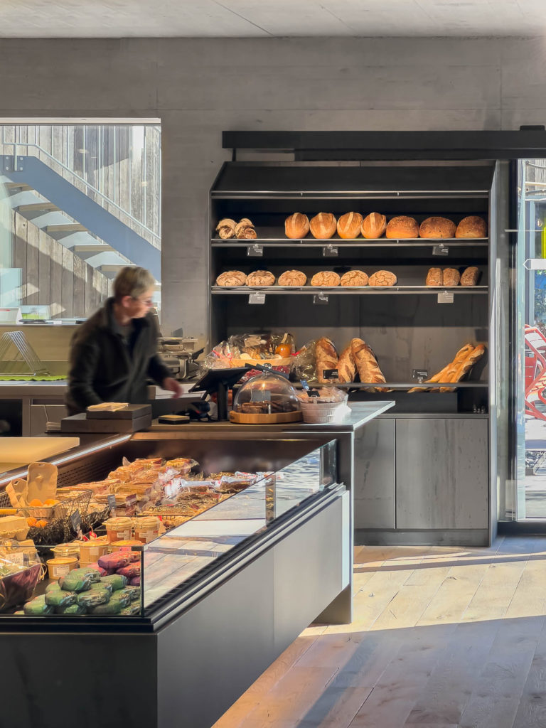 Warm and Inviting Cheese Shop Atmosphere