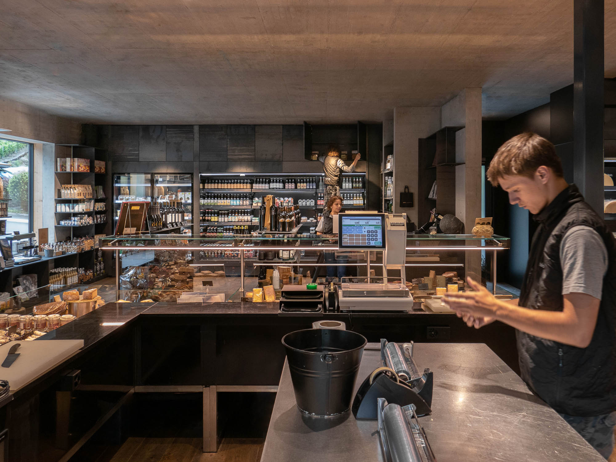 Interior View of Our Cheese Shop Design