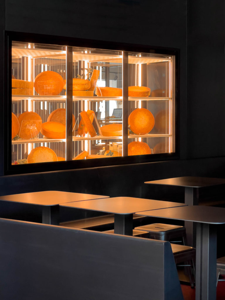 Exploring Materiality in Cheese Shop Design