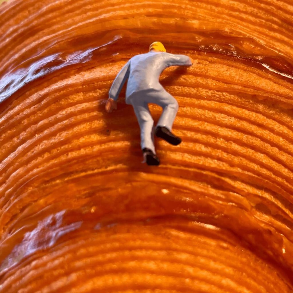 Delicious Croissant Temptation at Swiss Bakery